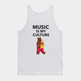 Music Is My Culture Tank Top